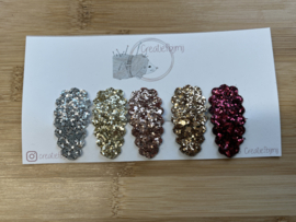 GLITTER met schulp randje