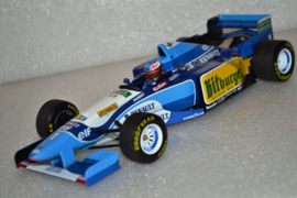 Michael Schumacher Benetton Renault B195 race car Pacific Grand Prix 1995 season