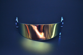 Bell mini helmet visor shield gold