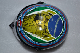 Felipe Massa Williams Mercedes helmet almost last race 2016 season