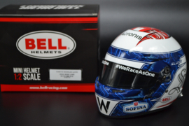 Nicholas Latifi Williams Mercedes mini helmet 2022 season