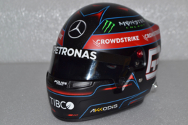 George Russel Mercedes AMG Petronas mini helmet 2022 season