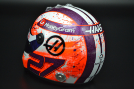 Nico Hulkenberg HAAS Ferrari F1 Team mini helmet 2023 season