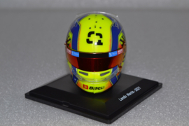 Lando Norris Mc Laren Mercedes helmet 2021 season