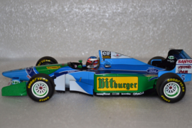 Michael Schumacher Benetton Ford B194 race car Australian Grand Prix 1994 season