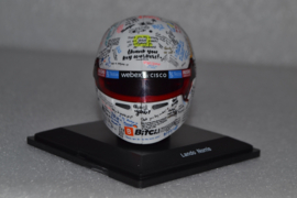 Lando Norris Mc Laren Mercedes mini helmet British Grand Prix 2021 season