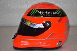 Michael Schumacher Mercedes AMG Petronas helmet 2012 season