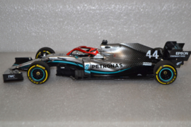 Lewis Hamilton Mercedes AMG Petronas MGP-W10 race car Monaco Grand Prix 2019 season