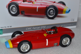 Juan Manuel Fagio Scuderia Ferrari D50 race car German Grand Prix 1956 season