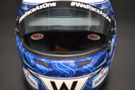Nicholas Latifi Williams Mercedes mini helmet 2022 season