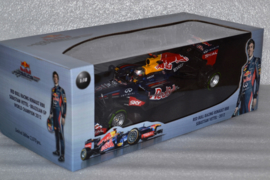 Sebastian Vettel Red Bull Renault RB8 race car Brazillian Grand Prix 2012 season