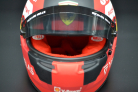 Carlos Sainz Scuderia Ferrari mini helmet 2022 season