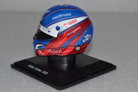 Valtteri Bottas Alfa Romeo Orlen mini helmet 2022 season