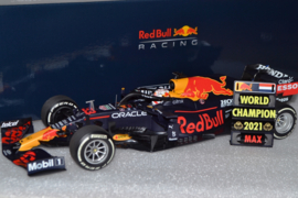 Max Verstappen Red Bull Honda RB16B race car Abu Dhabi Grand Prix 2021 season