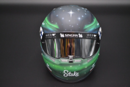 Valtteri Bottas Stake F1 Team kick Sauber mini helmet 2024 season