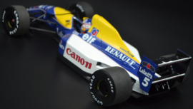 Nigel Mansell Williams Renault FW14B race car World Champion 1992 season