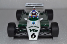 Keke Rosberg  Williams Ford FW08 race car Swiss Grand Prix 1982 season