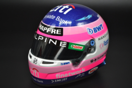 Fernando Alonso Alpine F1 Team mini helmet 2022 season