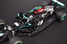 Lewis Hamilton Mercedes AMG Petronas MGP-W12 race car Brazilian Grand Prix 2021 season