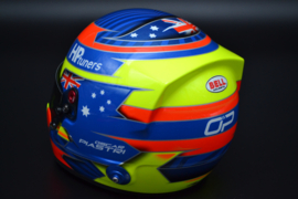 Oscar Piastri Alpine F1 Team mini helmet Formula 2 2021 season