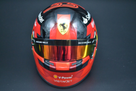 Carlos Sainz Scuderia Ferrari mini helmet 2024 season