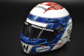 Nicholas Latifi Williams Mercedes mini helmet 2022 season