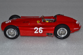 Juan Manuel Fangio & Peter Collins Ferrari D50 race car Italian Grand Prix 1956 Season