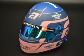 Alexander Albon Williams Racing mini helmet 2024 season