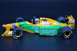 Michael Schumacher Benetton Ford B192 race car German Grand Prix 1992 season