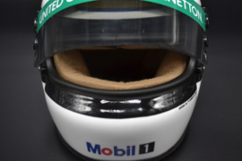 Michael Schumacher Benetton Ford mini helmet Belgian Grand Prix 1992 season