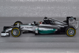 Lewis Hamilton Mercedes AMG Petronas MGP-W05 race car Abu Dhabi Grand Prix 2014 season