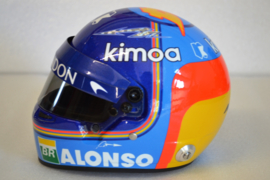 Fernando Alonso Mc Laren Renault helmet 2018 season