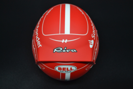 Charles Leclerc Scuderia Ferrari mini helmet 2023 season