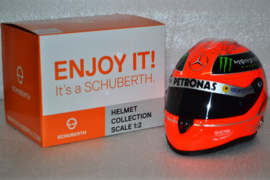Michael Schumacher Mercedes AMG Petronas helmet 2012 season