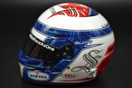 Nicholas Latifi Williams Mercedes mini helmet 2022 season