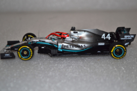 Lewis Hamilton Mercedes AMG Petronas MGP-W10 race car Monaco Grand Prix 2019 season