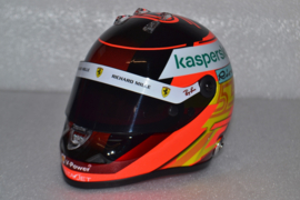 Carlos Sainz Scuderia Ferrari mini helmet 2021 season