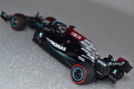 Lewis Hamilton Mercedes AMG Petronas MGP-W12 race car Spanish Grand Prix 2021 season