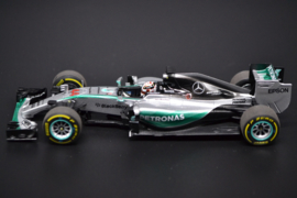 Lewis Hamilton Mercedes AMG Petronas MGP-W06 race car World Champion 2015 season