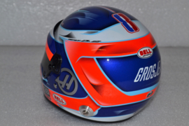 Romain Grosjean Haas F1 Team helmet 2018 season