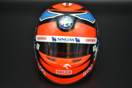 Kimi Raikkonen Alfa Romeo Orlen helmet Imola Grand Prix 2021 season