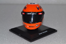 Daniël Ricciardo Mc Laren Mercedes mini helmet Monaco Grand Prix 2021 season