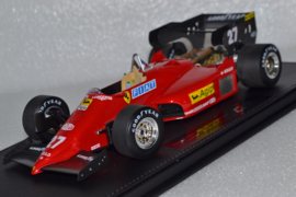 Michele Alboreto Ferrari 126 C4 race car Grand Prix 1984 Season