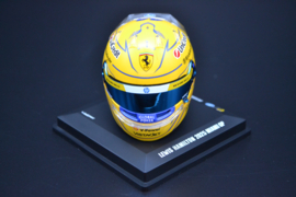 Lewis Hamilton Scuderia Ferrari HP mini helmet Miami Grand Prix 2025 season