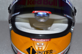 Sergio Perez Red Bull Honda mini helmet Austrian Grand Prix 2021 season