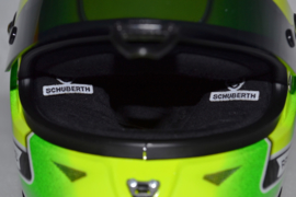 Mick Schumacher Prema Racing GP3 helmet 2018 season