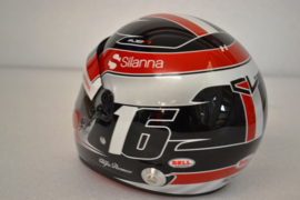 Charles Leclerc Sauber Alfa Romeo F1 Team helmet 2018 season