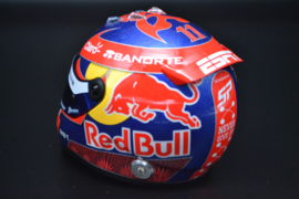 Sergio Perez Red Bull Racing Honda RBPT mini helmet Mexican Grand Prix 2024 season