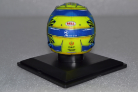 Lando Norris Mc Laren Mercedes mini helmet 2022 season