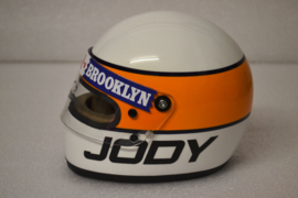 Jody Scheckter Scuderia Ferrari Helmet World Champion 1979 season signed